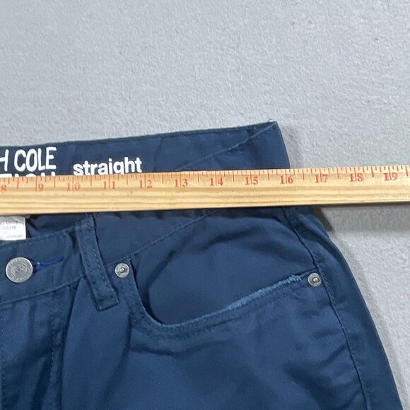 Kenneth Cole Reaction Pamts Men's‎ 32x30 Straight Leg 5 Pocket Blue - Picture 7 of 12